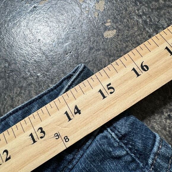 Lee Women's Jeans Slender Secret Lower On The Waist Size 12 Short Stretch - Picture 8 of 15